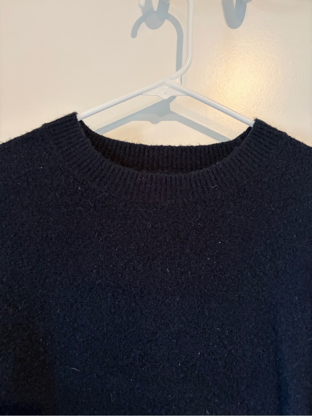 J. Crew Black Extra Soft Crewneck Sweater - Picture 6 of 6